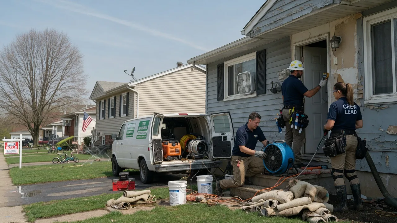Flood Cleanup in Streetsboro, OH near me