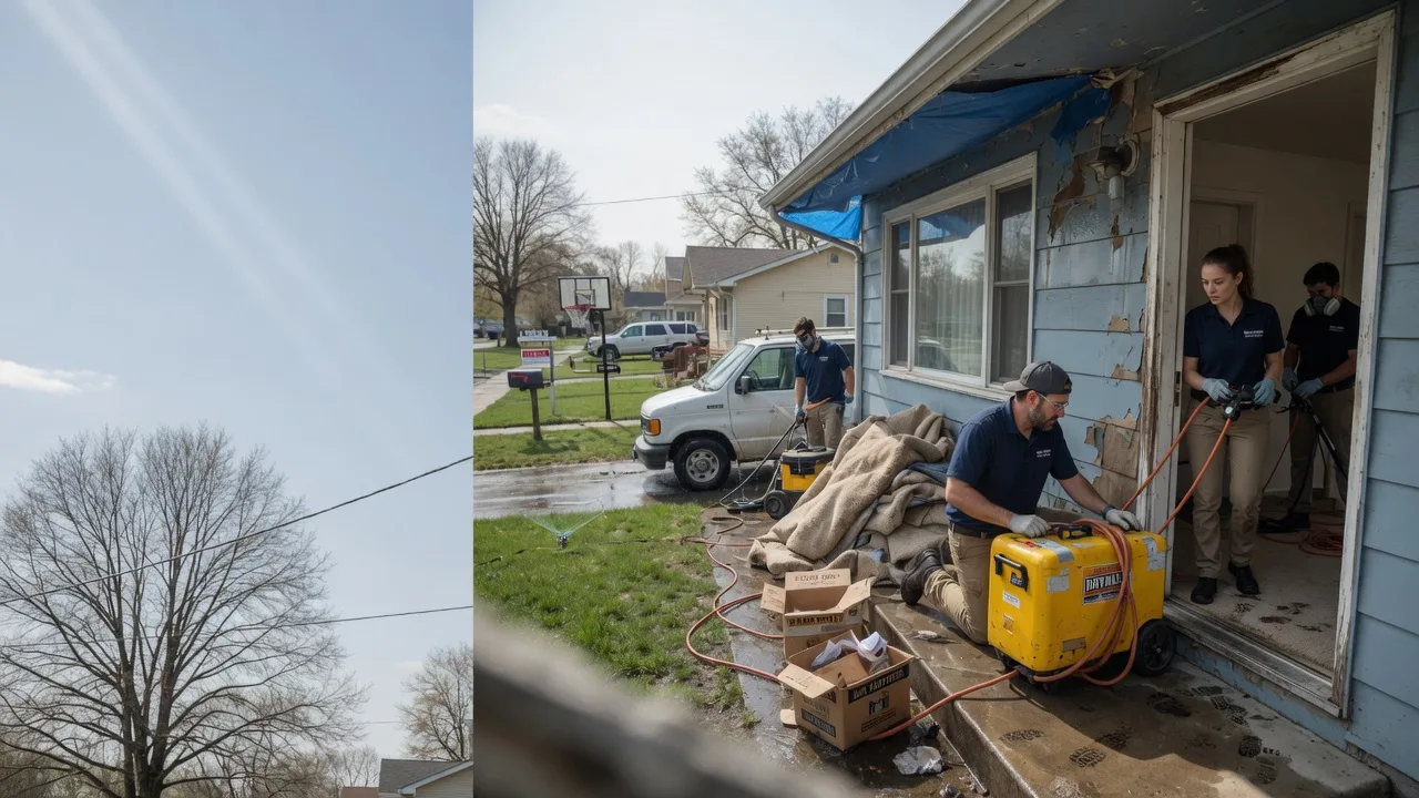 Basement Flood Cleanup in Streetsboro, OH near me